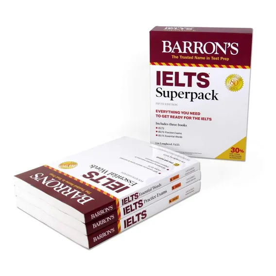 Barron's Ielts Superpack - 4 Books 2 Audio Cds, 3 Cds Foto 1