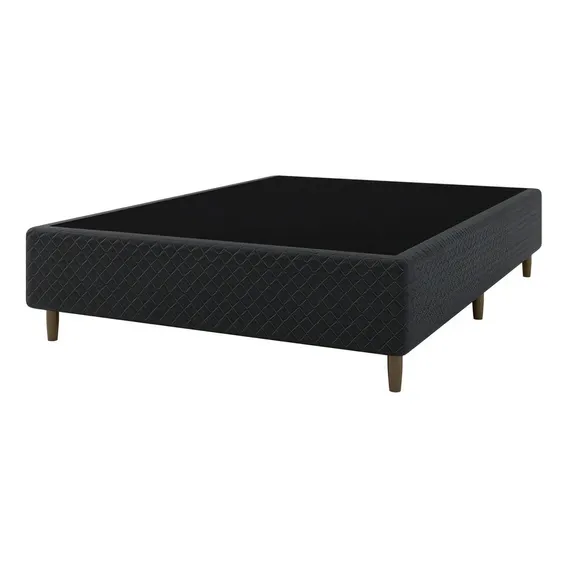Base Box Casal 138x188x38 Preto Malala Umaflex Foto 1