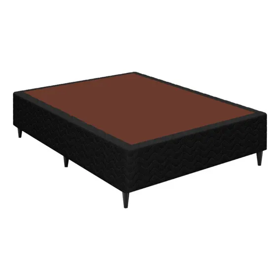 Base Cama Box Colchão Solteiro Reforçada Ortobom 138x188 Cor Cinza Foto 1