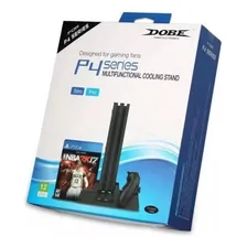 Base Carregador Usb Cooler Para Playstation Ps4 Slim E Pro Foto  mini 1