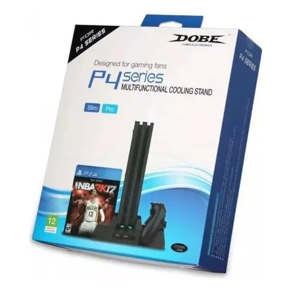 Base Carregador Usb Cooler Para Playstation Ps4 Slim E Pro Foto 1