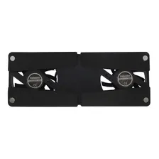 Base Cooler Com 2 Ventiladores Conexão Usb Notebook Netbook Cor Preto Foto mini 3