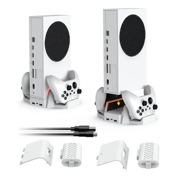 Base Cooler Para Xbox Séries S Resfriamento Usb Compacto Foto 1