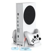 Base Cooler Para Xbox Séries S Resfriamento Usb Compacto Foto mini  3