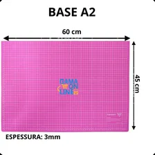 Base Corte A2 60x45cm Dupla Face - Patchwork Artesanato Foto mini 2