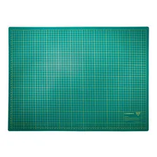 Base Corte A2 60x45cm Dupla Face Scrapbook Patchwork Verde. Cor Verde Foto mini  3
