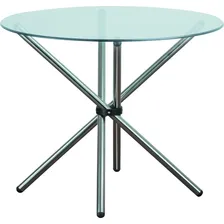 Base Da Mesa Palito Em Aço Cromado Foto mini 1