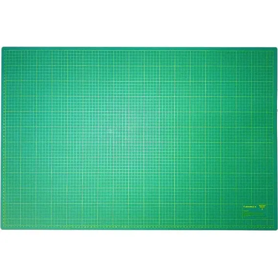 Base De Corte 90x60 A1 Patchwork, Scrapbook Verde Foto 1