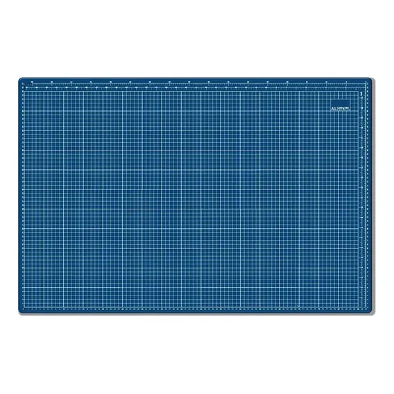 Base De Corte A1 90x60 Azul Patchwork Scrapbook Foto 1