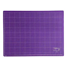 Base De Corte A2 60x45cm Costura Patchwork Scrap Artesanato Cor Base Roxa Foto mini 2