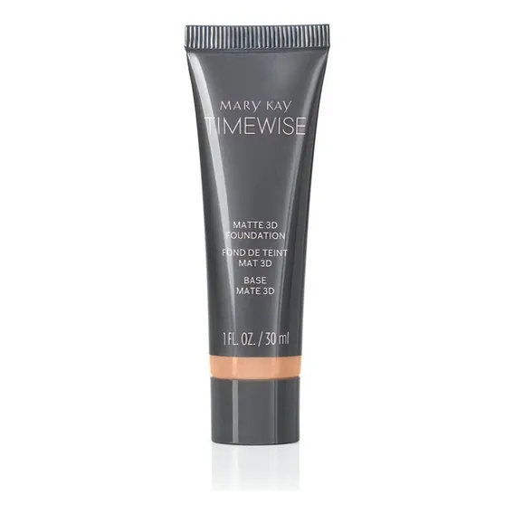 Base de maquiagem em líquida Base Mary Kay TimeWise TimeWise 3D Matte tom bege - 29mL Foto 1