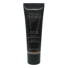 Base de maquiagem líquida Mary Kay TimeWise Matte-Wear Liquid Foundation Base Liquida Mary Kay Timewise Acabamento Matte 3d, Nova Base Original, Beige, Ivory, Bronze, Maquiagem Base Matte tom ivory w1 Foto mini 1