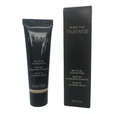 Base de maquiagem líquida Mary Kay TimeWise Matte-Wear Liquid Foundation Base Liquida Mary Kay Timewise Acabamento Matte 3d, Nova Base Original, Beige, Ivory, Bronze, Maquiagem Base Matte tom ivory w1 Foto mini 2