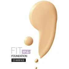 Base de maquiagem líquida Maybelline Fit Me Fit Me Base Fit me - 30mL 50g Foto mini 4