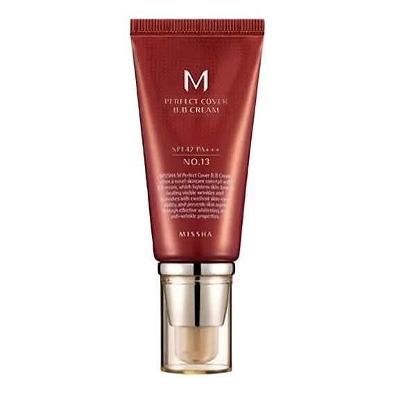Base de maquiagem líquida Missha M Perfect Cover BB Missha Perfect Cover BB Cream tom 13 - 50mL 50g Foto 1