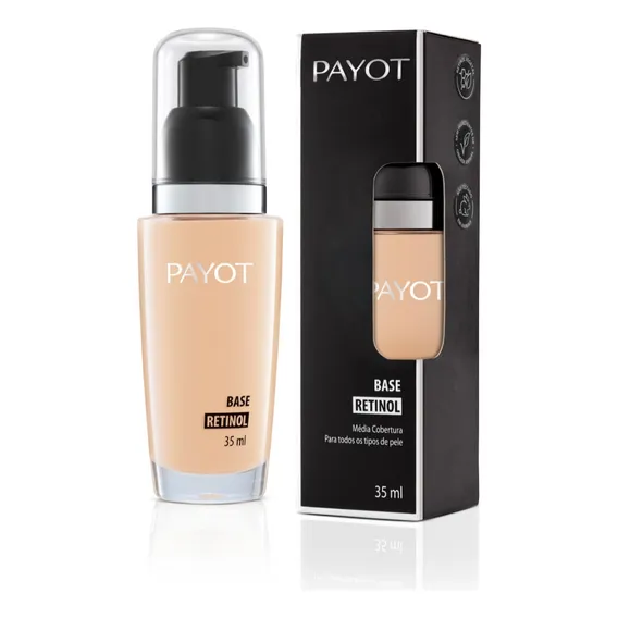 Base de maquiagem líquida Payot - Lançamento Base Retinol - 35mL Foto 1