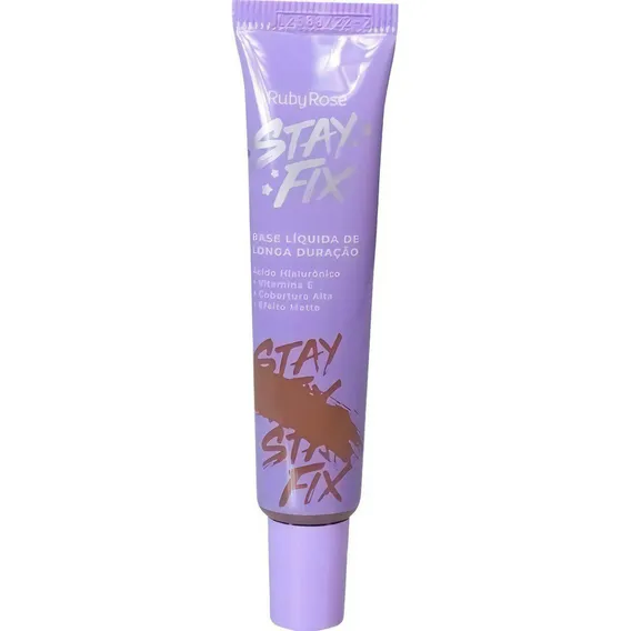Base de maquiagem líquida Ruby Rose base ruby rose ruby rouse rubi rose Líquida Matte Base Líquida Stay Fix Ruby Rose tom e153 - 29mL Foto 1