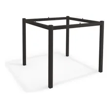 Base De Mesa Reno M002 Kappesberg Preta Para Vidro 90x90cm Foto mini 1