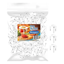 Base De Pizza De Plástico Com 250 Unidades Bompack Cor Branco Foto mini 1