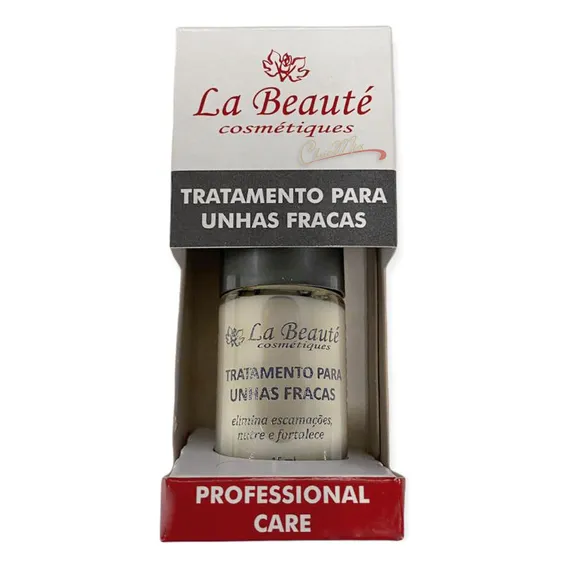 Base De Tratamento Fortalecedora Unhas Fracas La Beauté Cor Transparente Foto 1