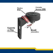 Base Fotocélula P/ Relé Bivolt Suporte Rele Fotoelétrico Foto mini  3