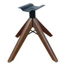 Base Girat贸ria De Madeira Para Poltrona Altura 40cm Foto mini 1
