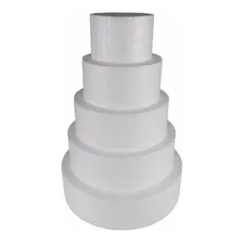 Base Isopor Bolo Fake 15x20x25x30x35cm X 10cm Foto  mini 1