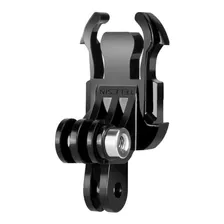 Base J Hook Encaixe Duplo P/ Gopro E Similares Telesin Foto mini 1