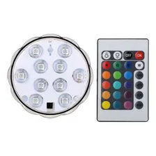 Base Led Rgb A Prova D'agua C/controle Bebidas E Copos Cor Cor Da Estrutura Transparente Foto mini  2