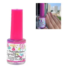 Base Nutri Bomba Esmalte Fortalece Unha Fina Fraca Manicure Cor Natural Foto mini 1