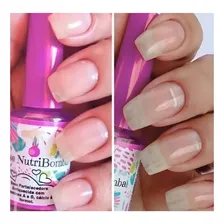 Base Nutri Bomba Esmalte Fortalece Unha Fina Fraca Manicure Cor Natural Foto mini 3