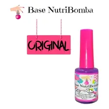 Base Nutri Bomba Esmalte Fortalece Unha Fina Fraca Manicure Cor Natural Foto mini 4