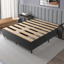 Base Para Cama Box Casal Premium 138x39x188 Desmontável Cor Base Casal Preta Foto mini 2