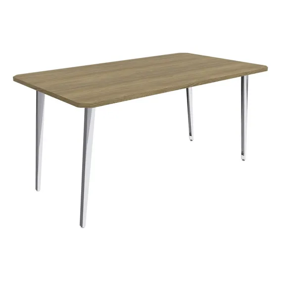 Base Para Mesa De Jantar Iguaçu Cromada Djwt Foto 1