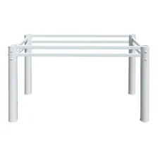 Base Para Mesa De Jantar Pedra Granito Vidro Madeira 120x75 Cor Craqueado Foto mini 2