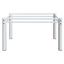 Base Para Mesa De Jantar Pedra Granito Vidro Madeira 120x75 Cor Craqueado Foto mini 3