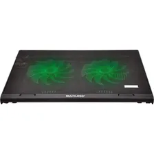 Base Para Notebook Gamer Com Cooler Warrior Ac267 Multilaser Cor Verde Foto mini  2