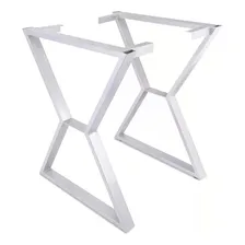 Base Pé Mesa Jantar Falun P/ Tampo Madeira Até 180cm X 90cm Cor Branco Foto mini 1