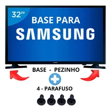 Base Pezinho Para A Tv Samsung J4000 J4300 J4290 T4300 N4000 Cor Preto Foto mini 2