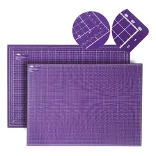 Base Placa Tapete Corte Grande 90x60 Patchwork Scrapbook Cor Tapete De Corte Roxo Foto mini 1
