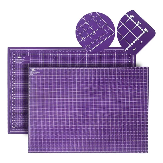 Base Placa Tapete Corte Grande 90x60 Patchwork Scrapbook Cor Tapete De Corte Roxo Foto 1