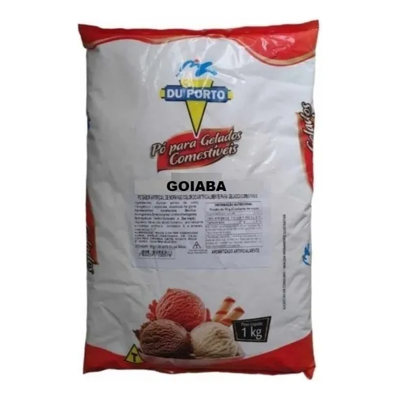 Base Pó Saborizante Goiaba 1 Kg Sorvete Picolé Foto 1