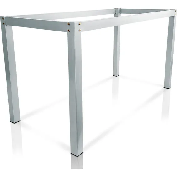 Base Retangular Para Mesa Jantar Vidro Pedra Madeira Até 2mt Cor Branco Foto 1