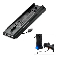 Base Suporte Cooler 3 Usb Carregador CompatÃvel Com Ps4 Fat Foto mini 1