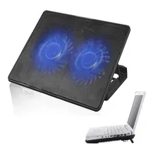 Base Suporte Vertical Cooler Duplo Led Para Notebook Acer Foto mini 1