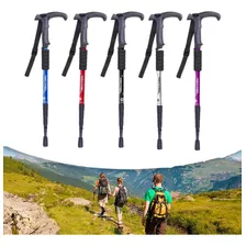 Bastao Caminhada Trekking Bengala Trilha Retratil Aluminio Foto mini 4