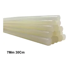 Bastão Cola Quente Refil Silicone P/ Pistola - Pacote 1kg Cor Bastão Cola Quente Fina Foto  mini 1