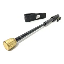 Bastão Retrátil Aço Mola Flexível Defesa Pessoal + Bainha Foto  mini 1