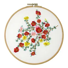 Bastidor Madeira Bambu Com Anel Ajustável Bordado - 15 Cm Foto mini 3