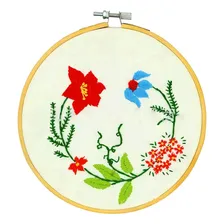 Bastidor Madeira Com Tarracha 20cm Tamanho Único Cor Marrom-claro Foto mini 4